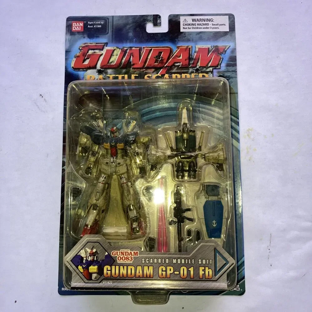 NEW SEALED GUNDAM GP-01 Fb Battle Scarred Action Figure Bandai US Seller RARE